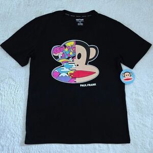 Paul Frank Julius the Monkey🐵 Asymmetrical Face Tee👕 - NWT